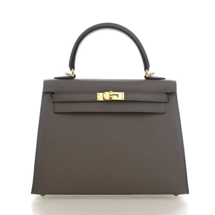 Hermes Etain Epsom Sellier Kelly 25