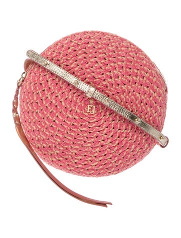 Raffia Crossbody Bag
