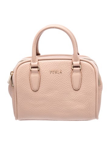 Leather Top Handle Bag