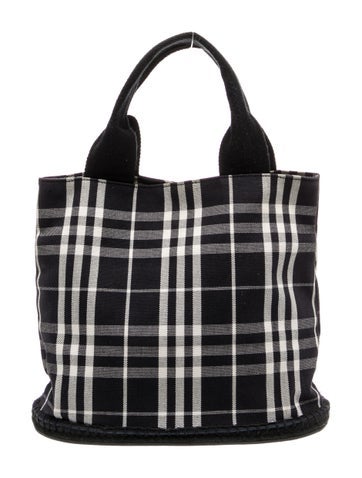 Nova Check Top Handle Bag