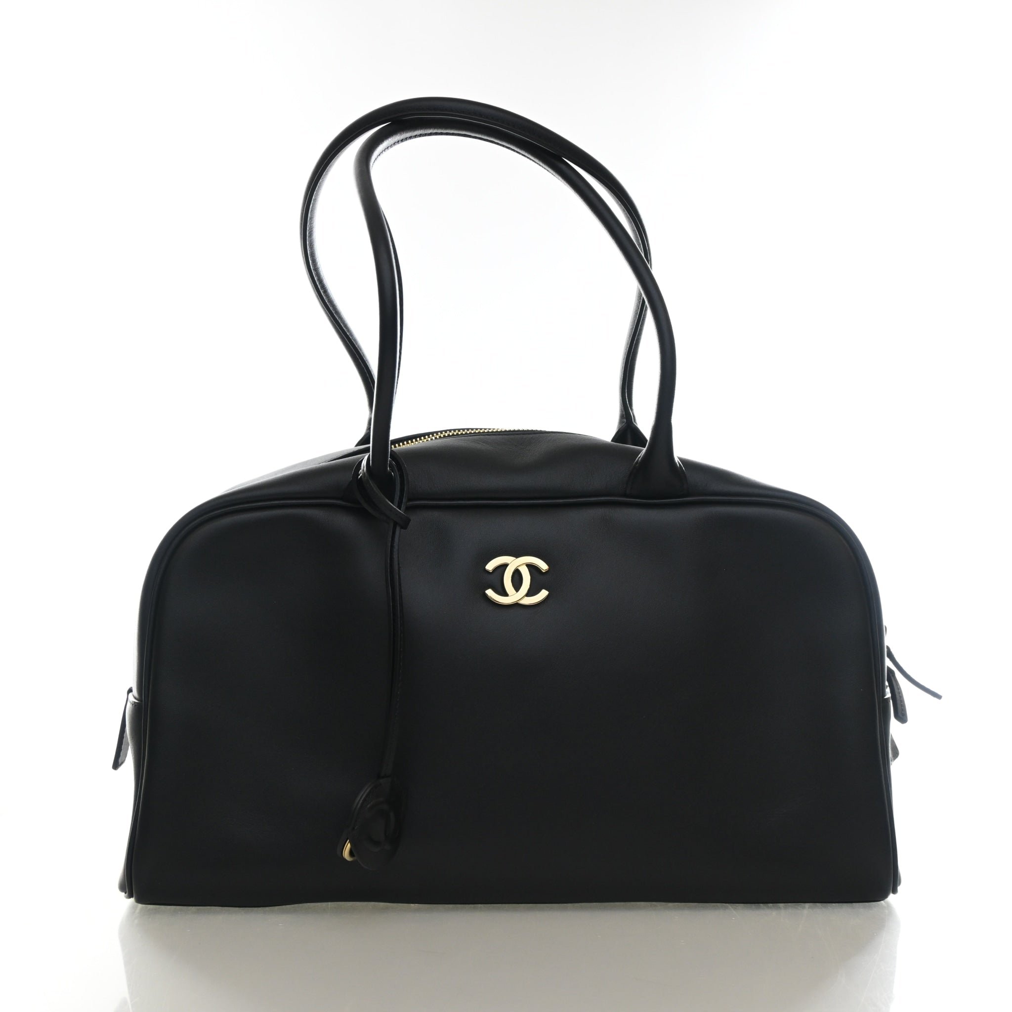 Chanel Large Calfskin Perfect Bowling Bag