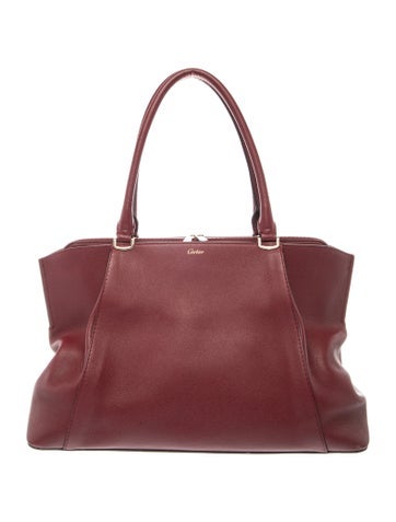 Leather Top Handle Bag