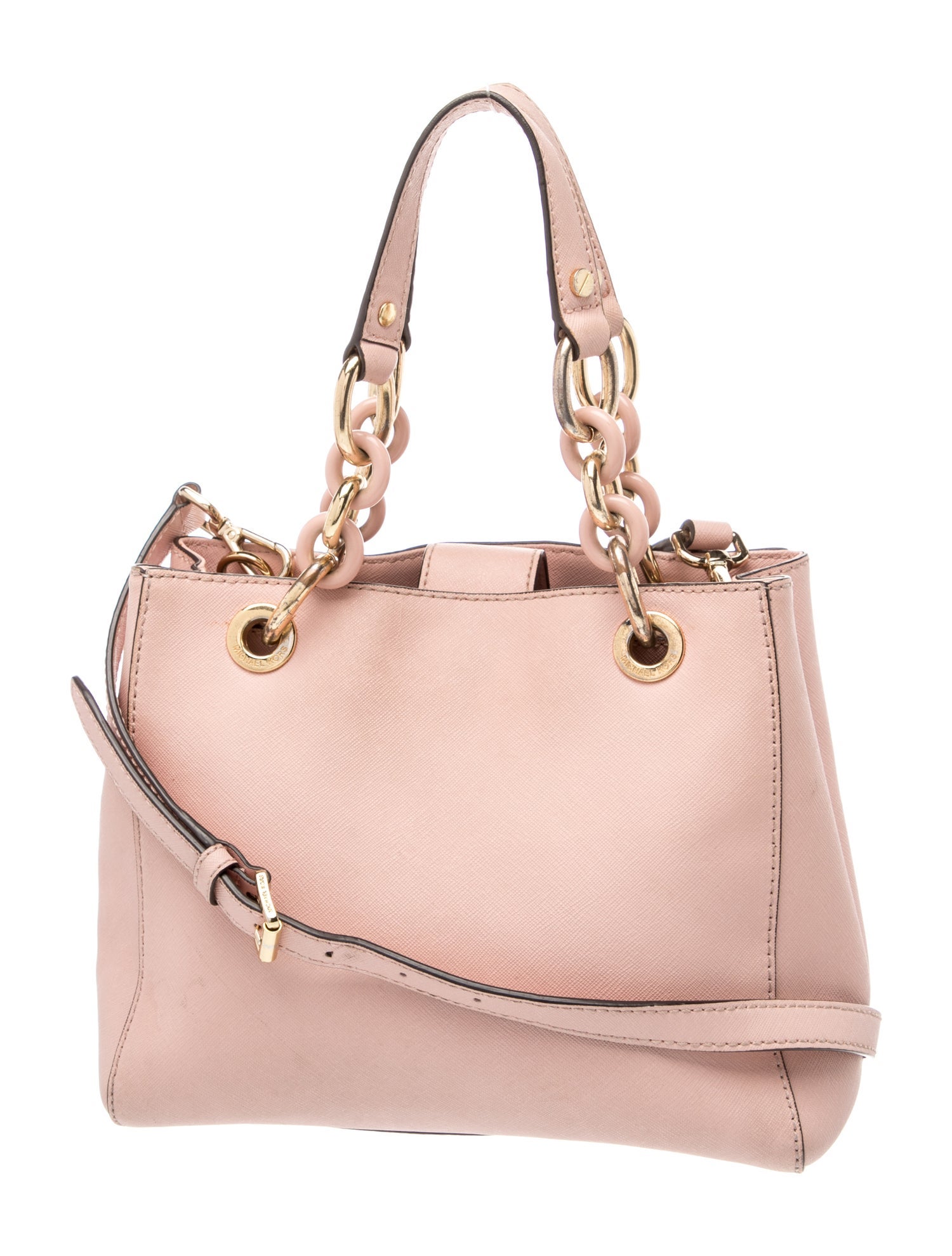 Leather Top Handle Bag