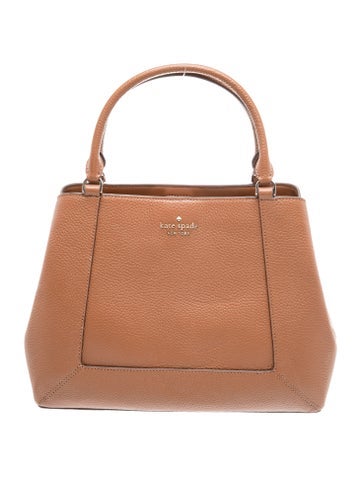 Leather Top Handle Bag