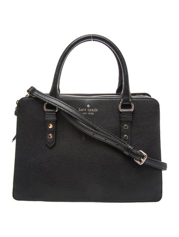 Leather Top Handle Bag