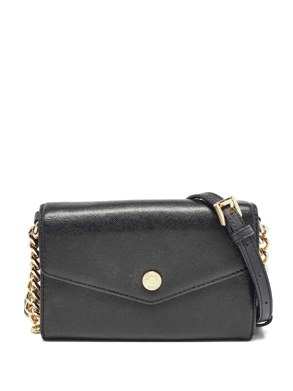 Pre-owned leather crossbody bag