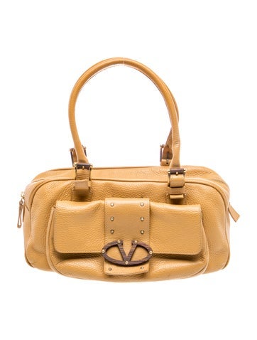 Leather Top Handle Bag