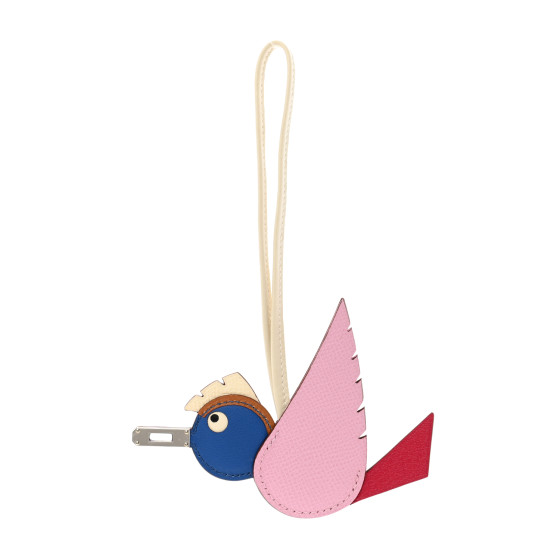 Hermes Epsom Swift Chevre Mysore Birdy Bag Charm Mauve Sylvestre Framboise Bleu Gold Nata Craie