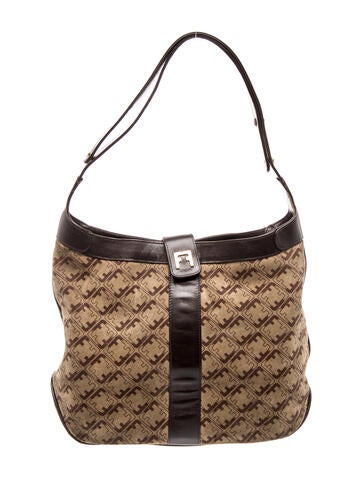 Ferragamo Canvas Hobo