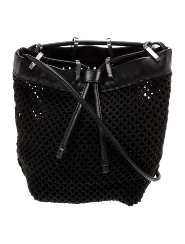 Leather Bucket Bag