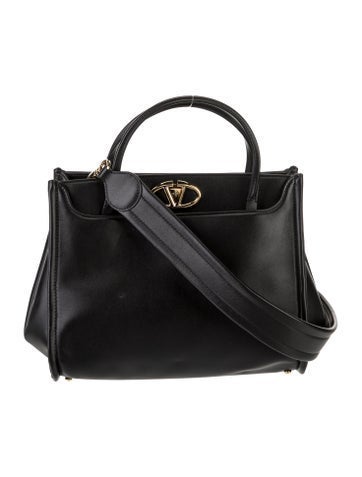 Leather Top Handle Bag