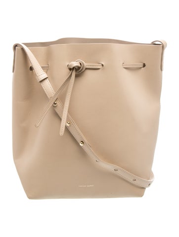 Mansur Gavriel Leather Bucket Bag