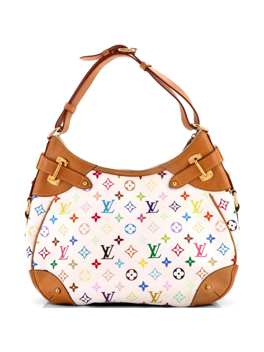 Greta Handbag Monogram Multicolor hobo bag