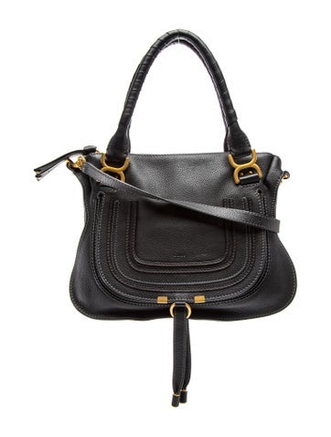 Leather Top Handle Bag
