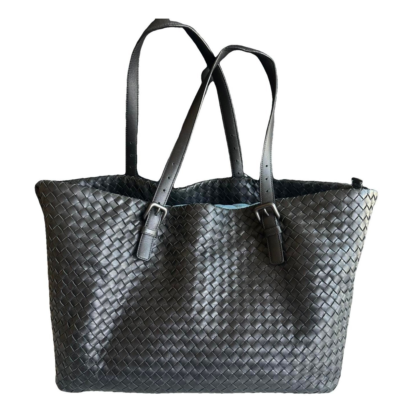 Fourre-Tout leather handbag