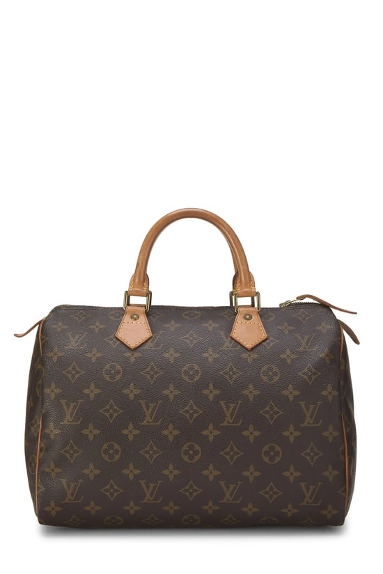 Louis Vuitton Monogram Canvas Speedy 30