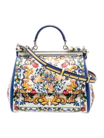 Majolica Top Handle Bag w/ Tags