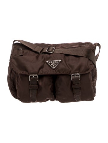 Saffiano Leather Crossbody Bag Vintage