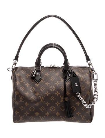 LV Monogram Dark Speedy Soft 30 2023