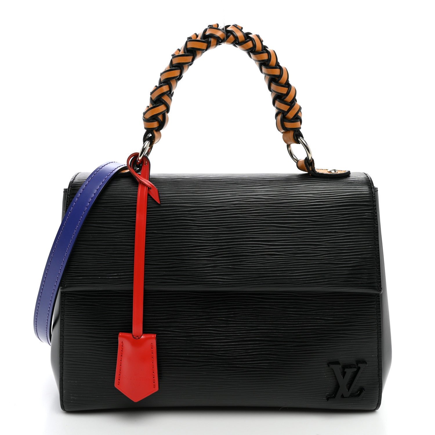 Louis Vuitton Louis Vuitton Epi Cluny BB Black Multicolor