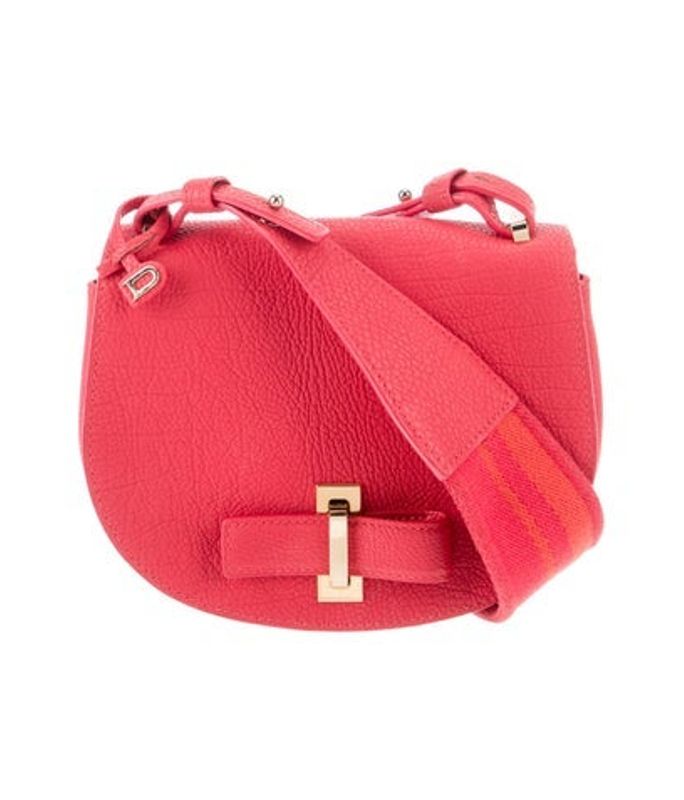 Delvaux Leather Le Mutin Mini Saddle Bag Mini