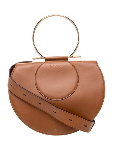 Leather Top Handle Bag