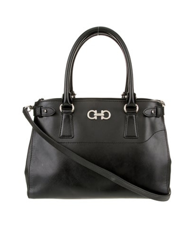 Salvatore Ferragamo Ferragamo Gancini Top Handle Bag