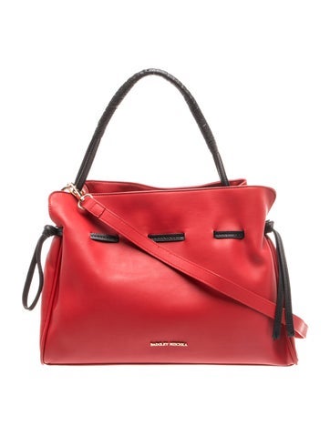 Leather Top Handle Bag