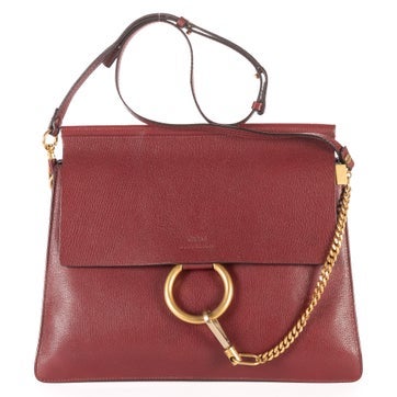 Leather Medium Faye Bag