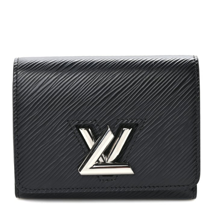 Louis Vuitton Epi Twist XS Wallet Black