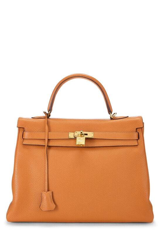 Hermes Orange Clemence Kelly Retourne 35