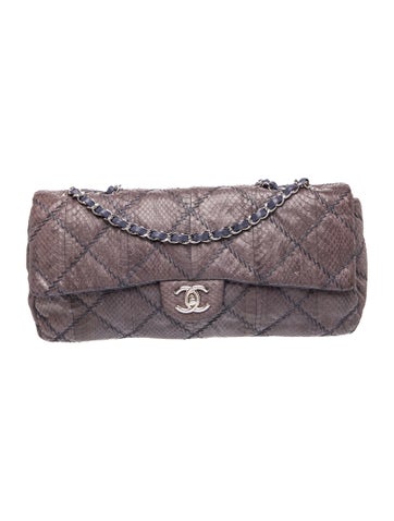 Python Ultimate Stitch Flap Bag