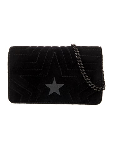 Stella McCartney Velvet Shoulder Bag