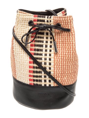 Straw Bucket Bag