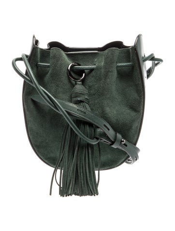 Suede Bucket Bag