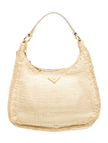 Enameled Metal Triangle Hobo