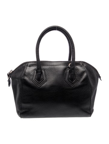 Leather Top Handle Bag
