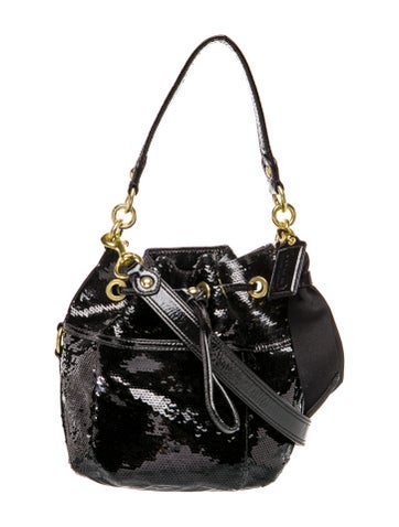 Velvet Bucket Bag