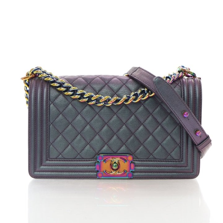 Chanel Medium Goatskin Boy Bag
