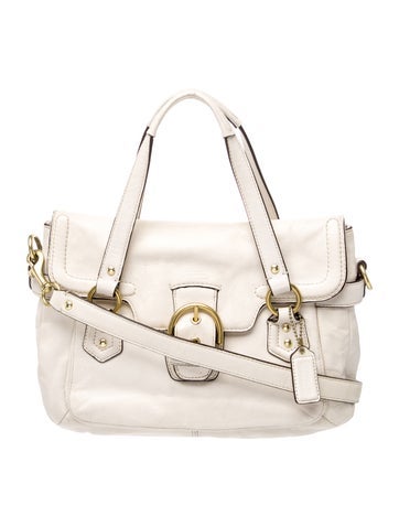 Leather Top Handle Bag