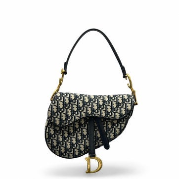 Canvas Saddle Bag Medium