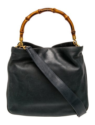 Bamboo Shoulder Bag Vintage