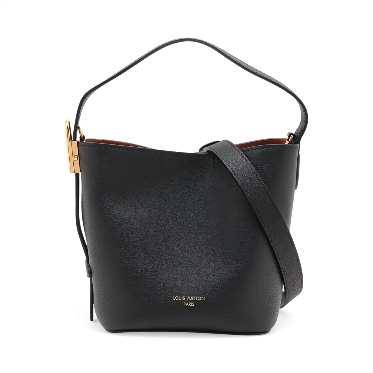 Louis Vuitton Padlock Lowkey oars Ying BB M25543 Black There was an RFID respons