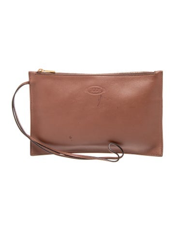 Tod's Leather Clutch