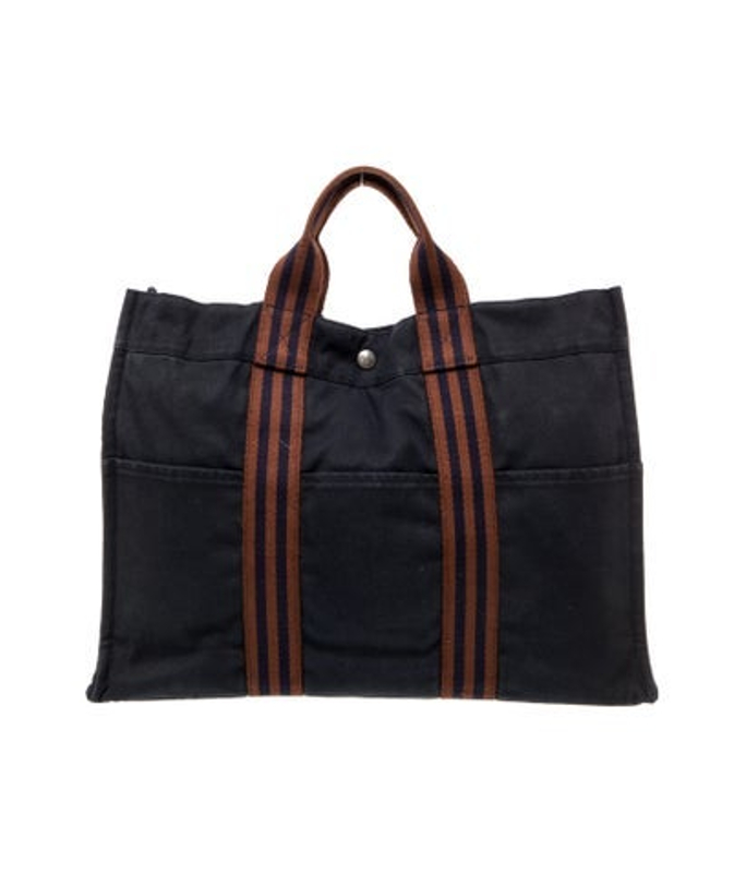 Hermes Toile Fourre Tout Mm