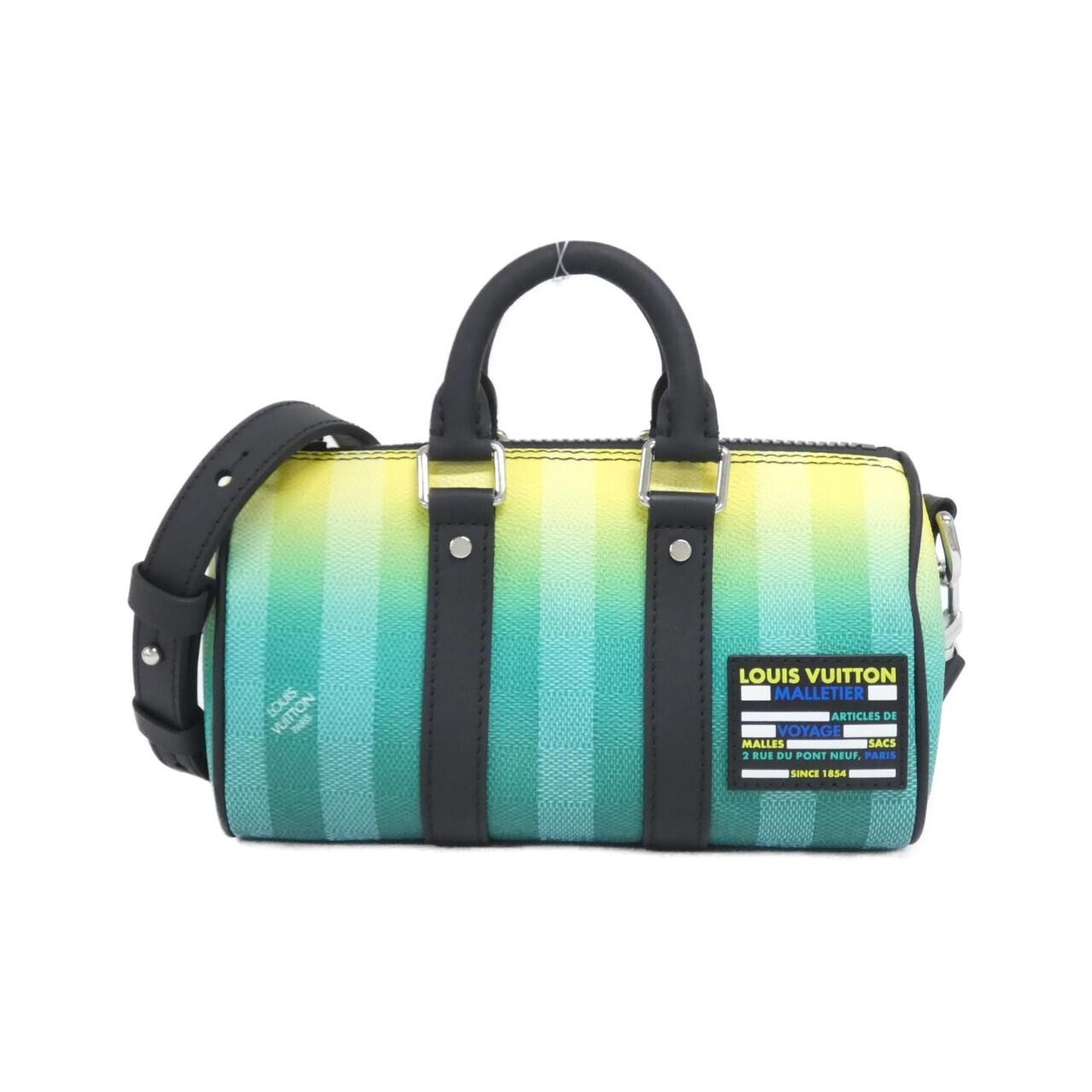 Louis Vuitton Day Break (Damier Stripe) Keepall XS M59949 Boston B...