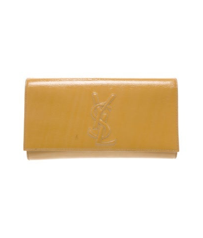 Saint Laurent Saint Laurent Patent Leather Clutch