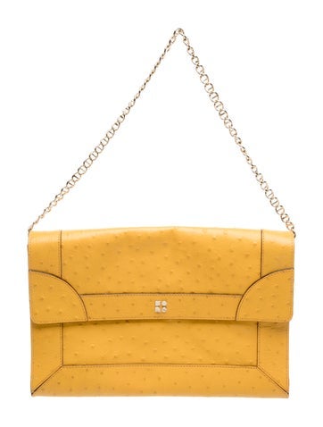 Kate Spade Ostrich Shoulder Bag Vintage