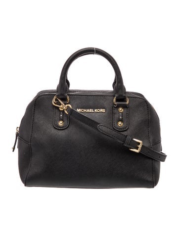 Saffiano Leather Top Handle Bag