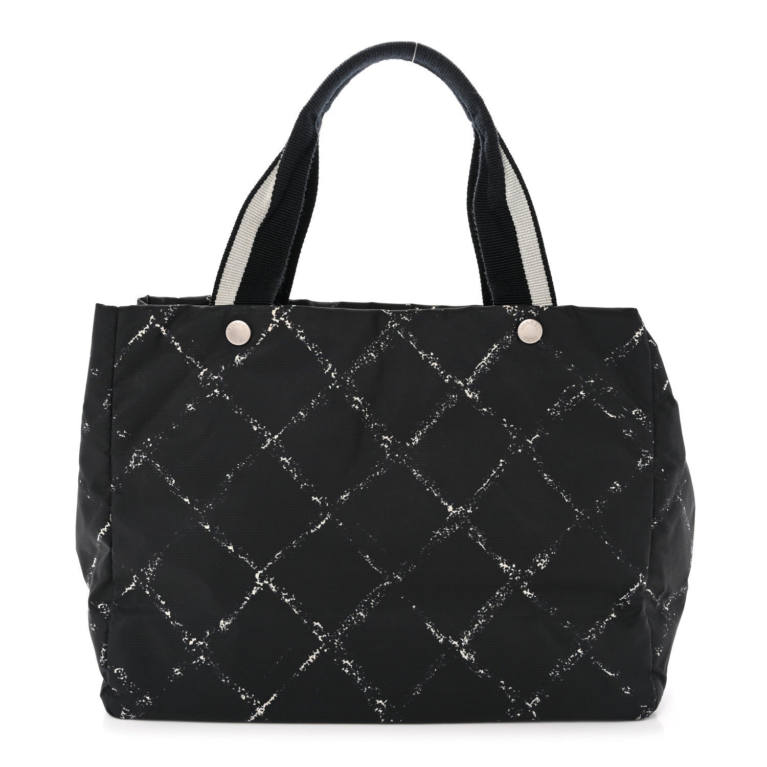 Chanel Nylon Travel Toiletry Tote Black